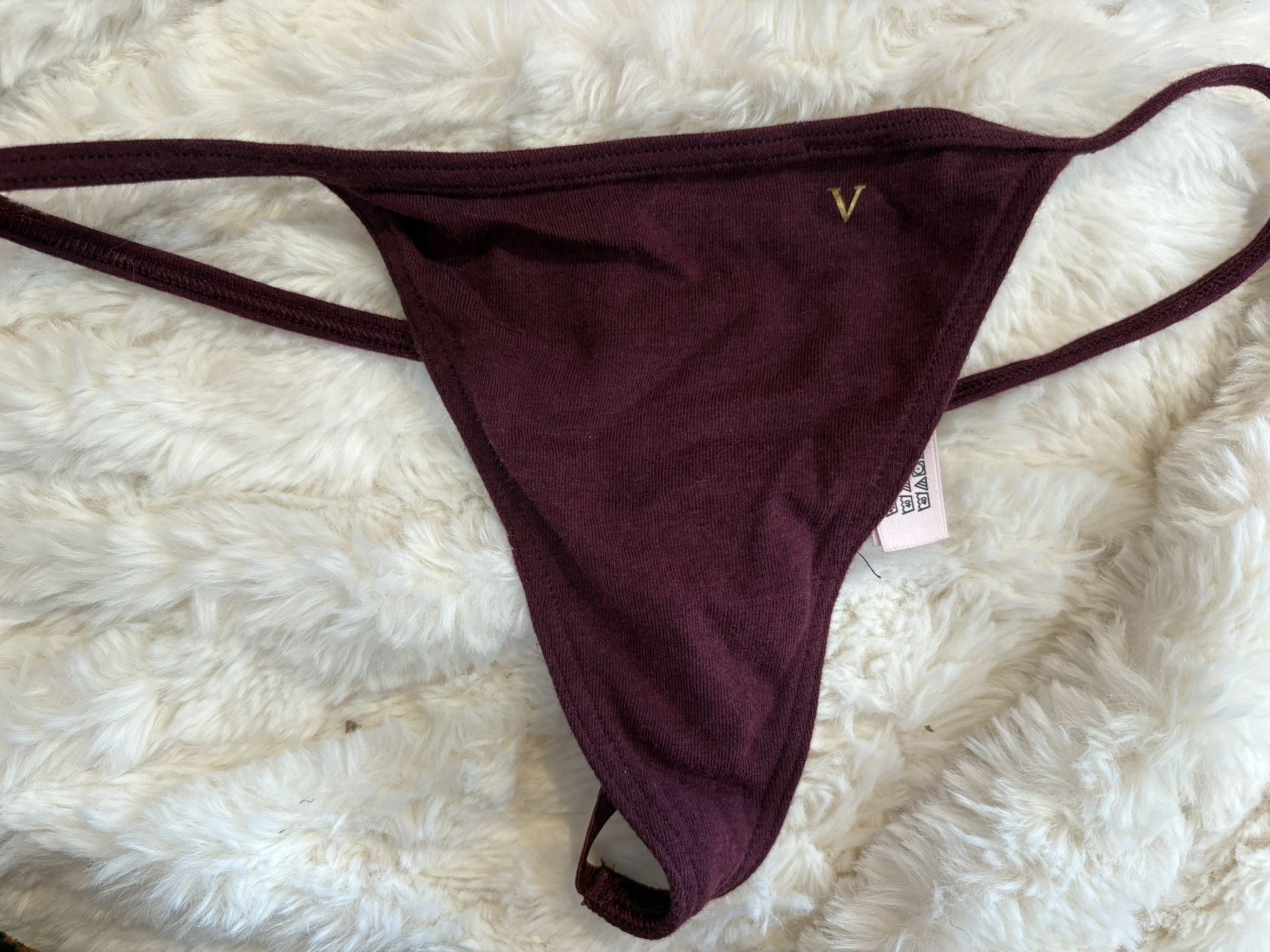 Burgundy Underwear 