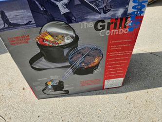 combo cooler and grill.  never used.