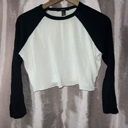 Cropped Baseball Tee 