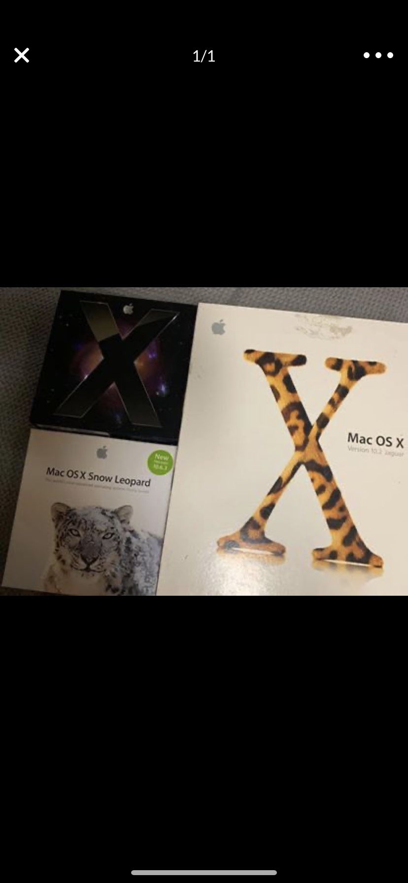 Apple Mac OS X software LOT