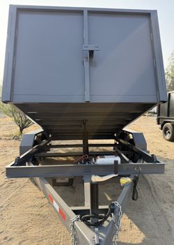 New 8x4x12 Hydraulic Utility Dump Trailer 💎
