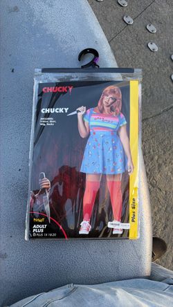 Chucky Halloween Costume Adult Plus Size