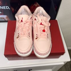Women’s Air Jordan 3 Valentines Day
