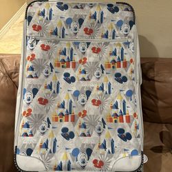Disney Rolling Luggage - Mickey Mouse - 21Disney Used