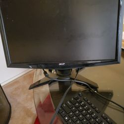 17in Asus Desktop Computer Monitor 