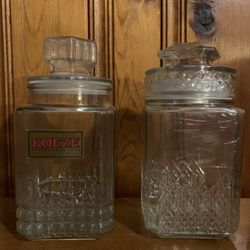 Vintage Glass Jars