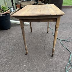 Wooden Card Table