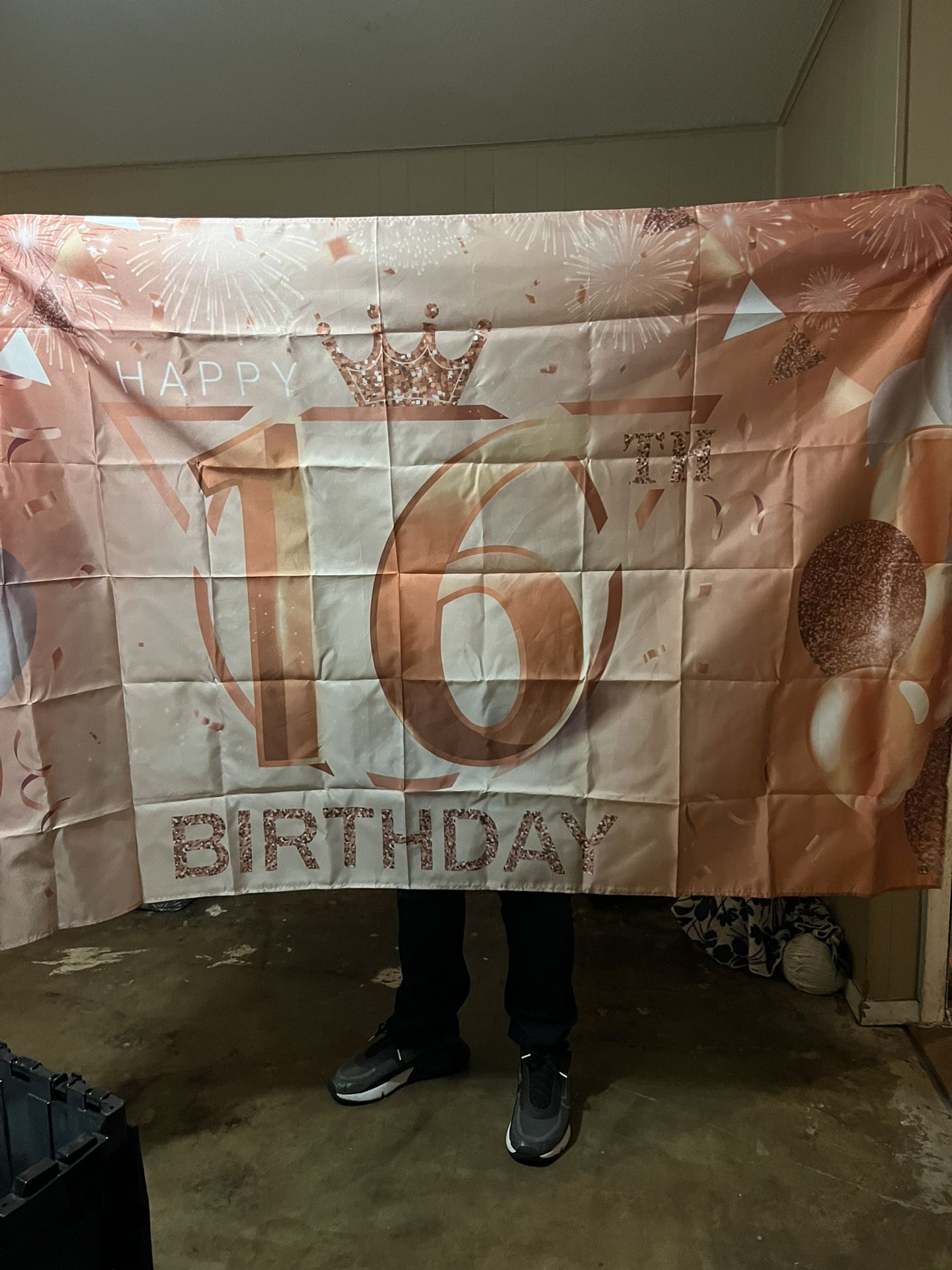 New 16th Birthday banner 