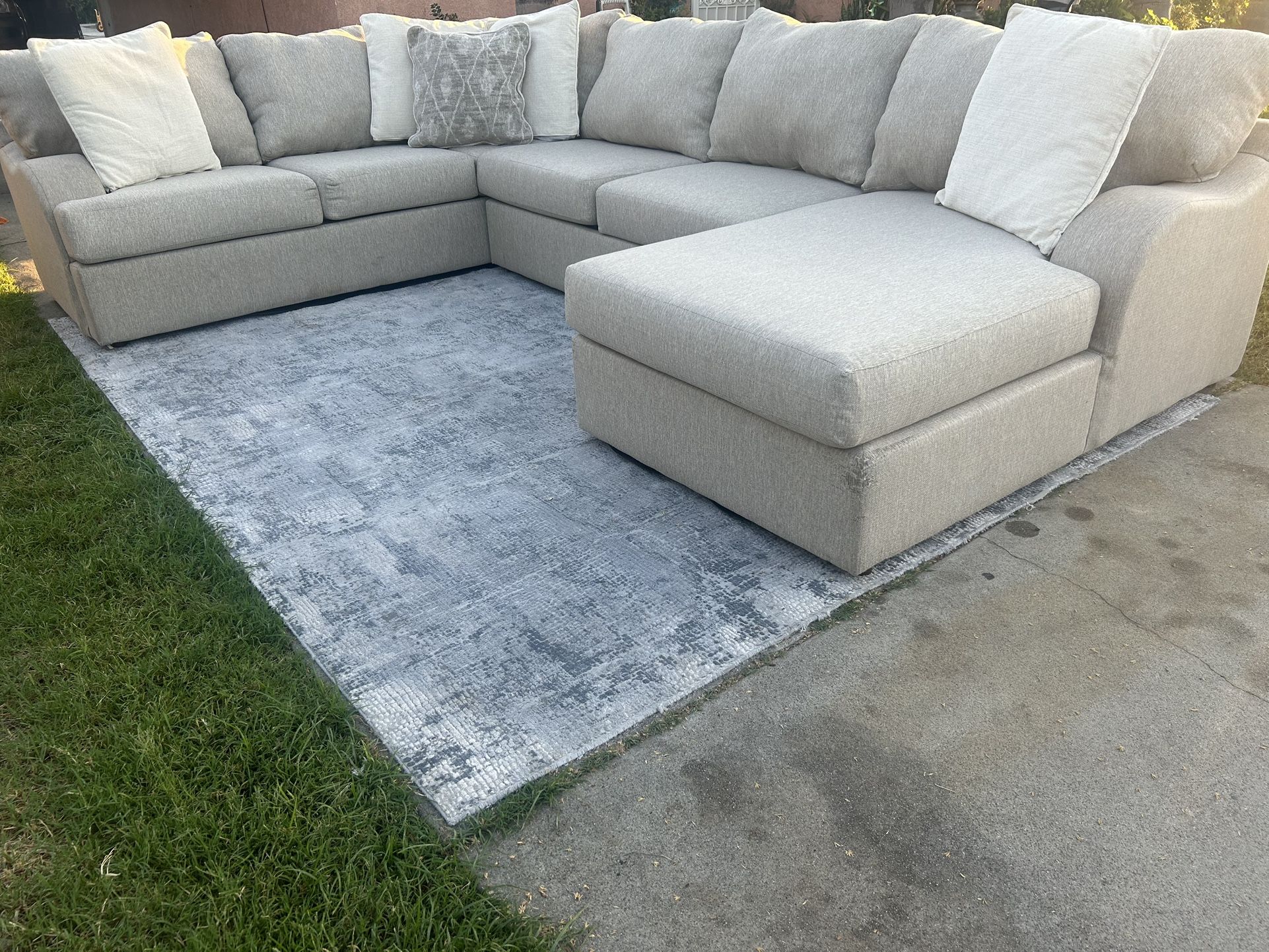 3 Piece Sectional with Chaise from Living Spaces