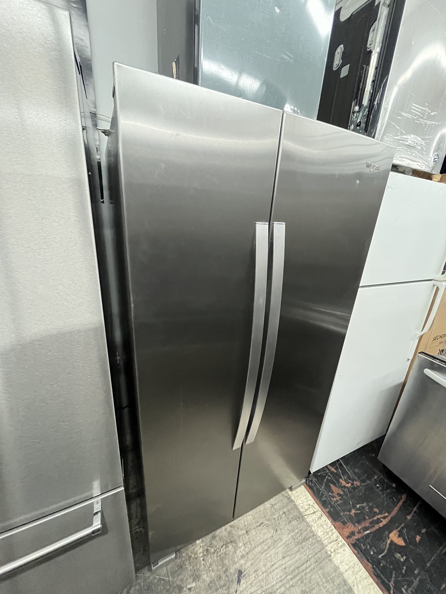 2023 Whirlpool Side By Side Refrigerator Stainless Steel