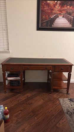 Wood desk