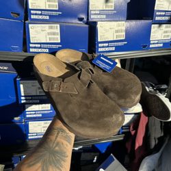 Birkenstock Boston Mocha Sizes 39/40/44/45