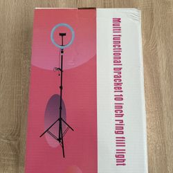 10 inch ring light with stand