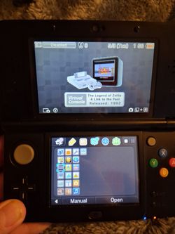 Super Mario Black edition New Nintendo 3DS plus games