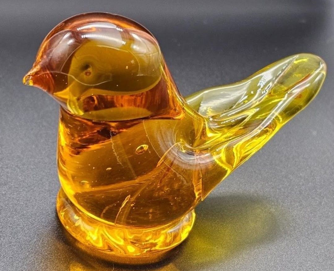 Titan Glass Canary Figurine