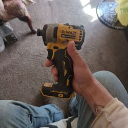 Two DeWalt Impact Drivers With Battery And Charger/M18 5.0ah Battery 
