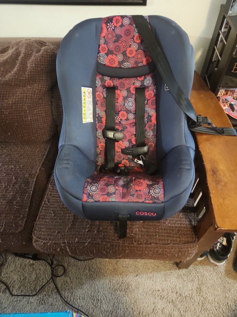 Car Seat Flower Print Rear And Front Facing.