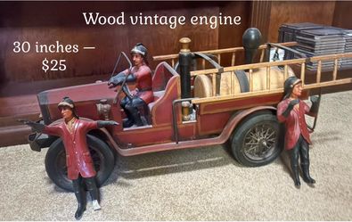 Fire engine collectibles/display