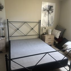 Queen Bed Frame and Box Spring
