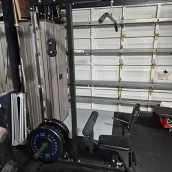 Pull Down and Row Machine