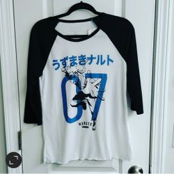 **New With Tags** - Naruto Men's Extra Small , Youth Small/ Womans Medium T-shirt Shippuden Collection