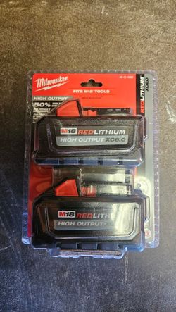 BRAND NEW MILWAUKEE BATTERIES 