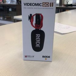 Rode VideoMic Go II Shotgun Mic