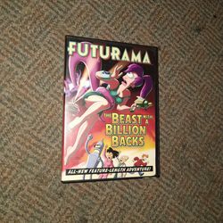 Futurama the beast with a billion backs dvd