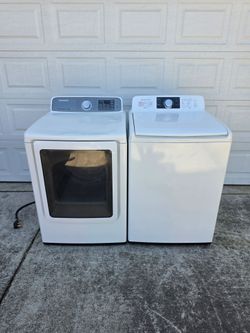 Samsung High Efficiency Washer and Dryer Set (Electric)