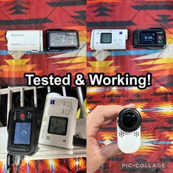 Sony HDR-AS200V Action Cam with RM-LVR1 Live View Remote - Tested READ!