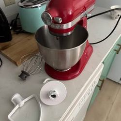 KitchenAid Artisan Mini 3.5 Quart Tilt-Head Stand Mixer - KSM3316X - Candy Apple Red