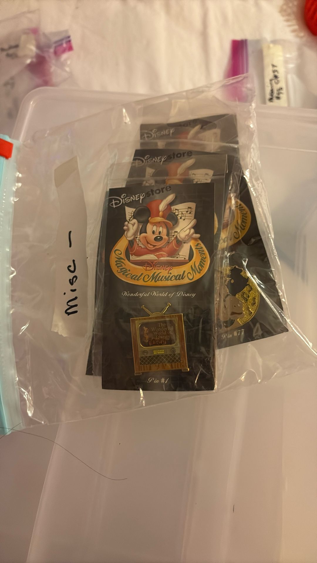DIsney magical Musical moments pins