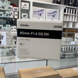 Sigma 85mm F1.4 DG DN For Sony E Mount