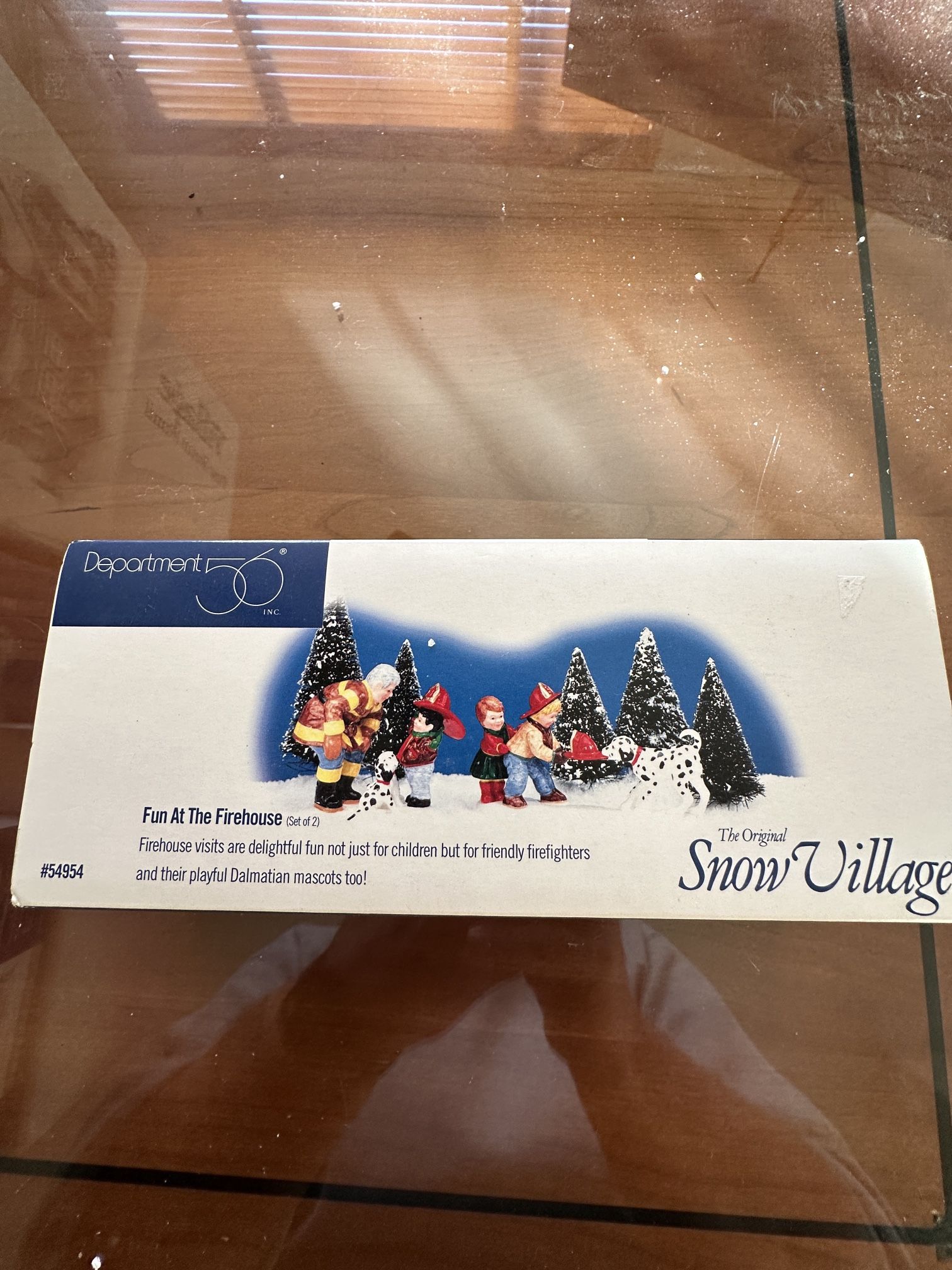 Fun At The Firehouse, Porcelain Figurines