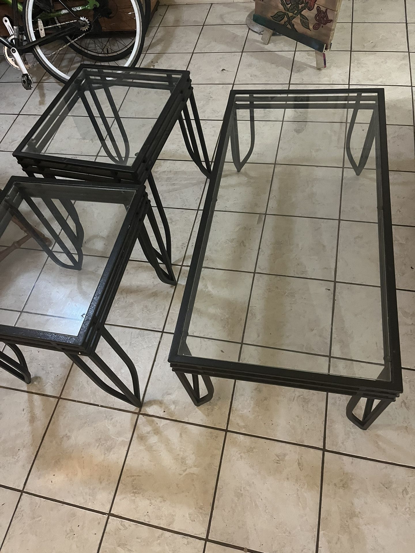 Coffee Table And End Tables