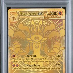 Mega Lucario Ex Hyper Rare
