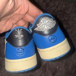 Fragment Jordan 1 low Travis Scott