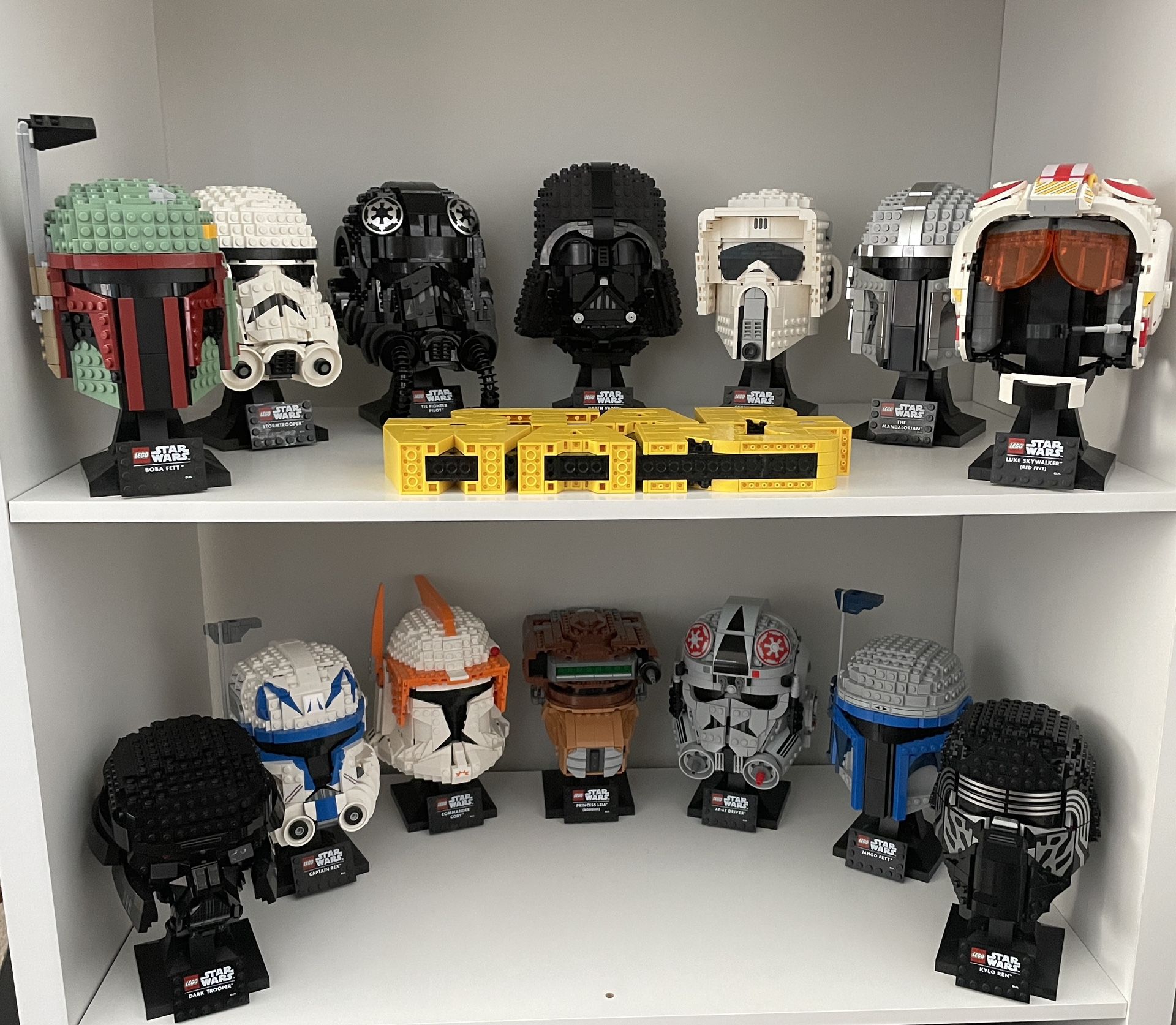 Lego Star Wars Helmets Full Series