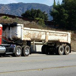 END DUMP SEMI TRAILER - CHEROKEE
WORKING TRAILER, RAM RESEALED
(PETE NOT FOR SALE)