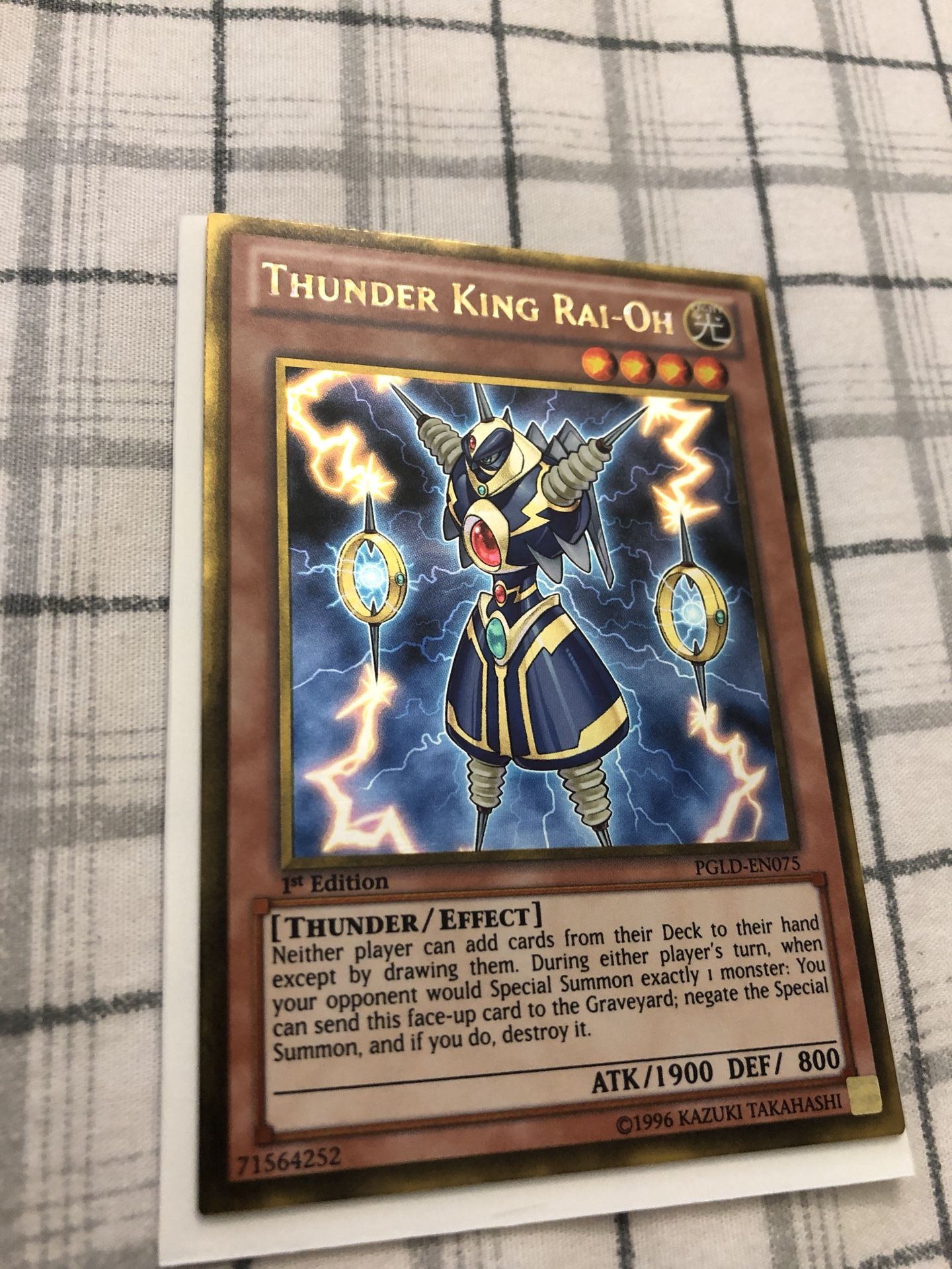 Thunder King Rai-Oh [1st Edition] RYMP-EN074 Precios | YuGiOh Ra Yellow Mega Pack | Tarjetas De YuGiOh
