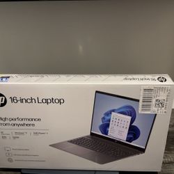 HP Pavilion 16 inch Laptop AMD Ryzen 7-8840U AI PC 8GB RAM 512GB SSD Meteor Silver
