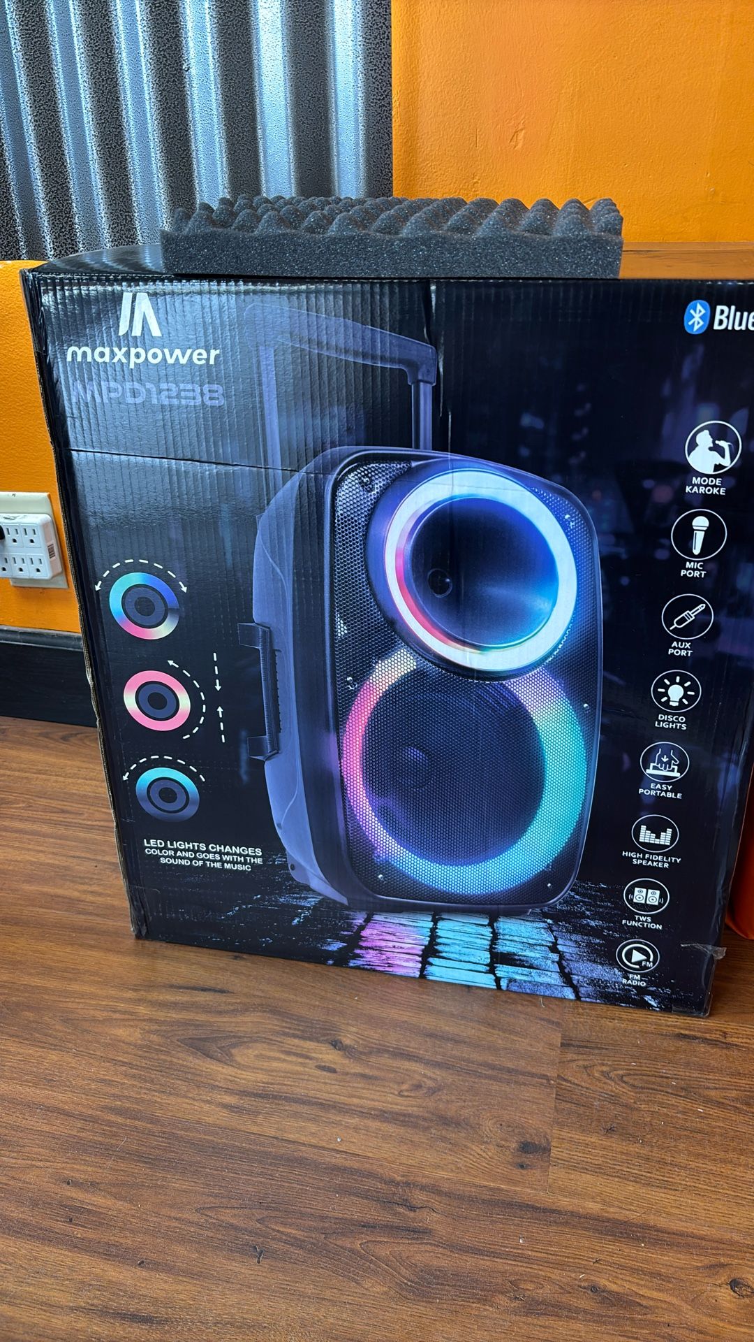 Max Power speaker 12k Watts