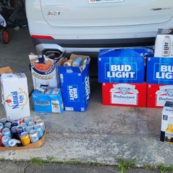 Drinks From Last Night Wedding.  No One Under 22 Years Old 