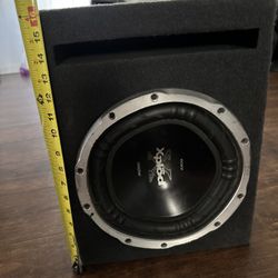Subwoofer And Amp