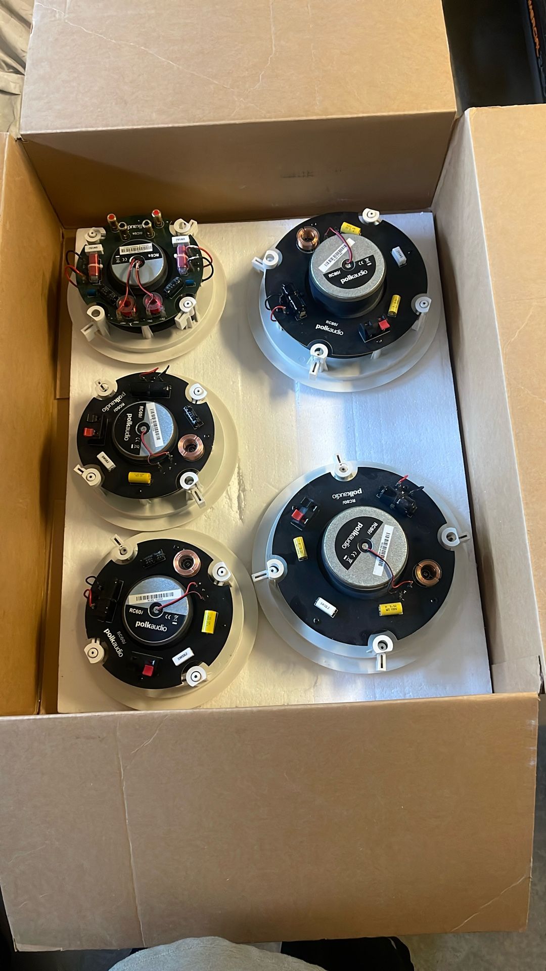 Polk audio In Wall Speakers