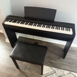 Yamaha P-125 P125 Piano 88 weighted keys