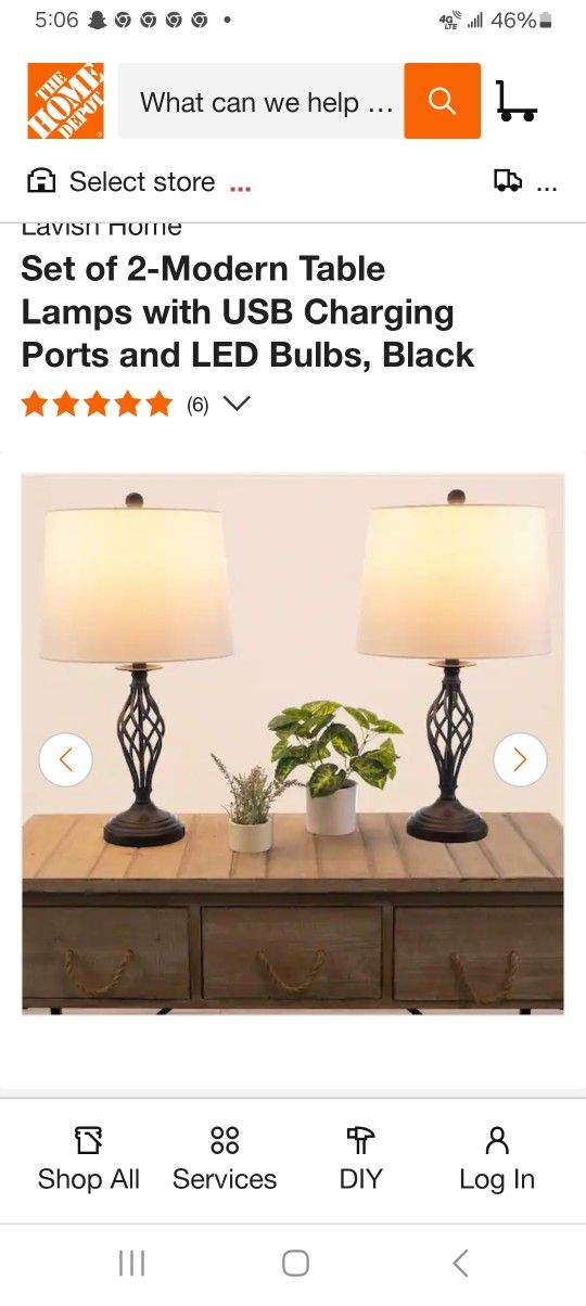 Lamps With Usb