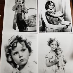 Shirley Temple b/w Photos Classic Poses