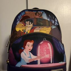 Loungefly Beauty and the beast Triple Pocket
