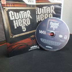 Guitar Hero 5 Wii